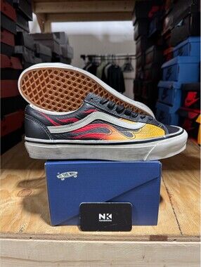 Vans Old Skool LX 'Archive Flame Black' VN000D9RCJK BRAND NEW MENS SIZE 10